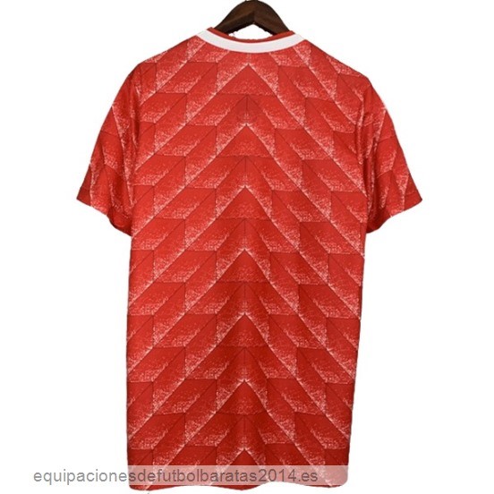 Nuevo 1ª Camiseta Unión Soviética Retro 1988 1989 Rojo Baratas